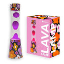 Lampada da Tavolo Lava Tower Fiori Wintage Fisura