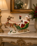 EDG Enzo De Gasperi | Decoro Babbo Natale con Slitta e Led