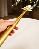 EDG Enzo De Gasperi | Albero di Natale Pino Cortina Innevato con 3400 Mini LED H 240 cm