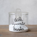 Simple Day | Barattolo Sale “Quanto Basta” in Vetro Borosilicato