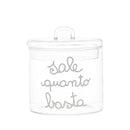 Simple Day | Barattolo Sale “Quanto Basta” in Vetro Borosilicato