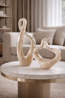 L'Oca Nera | Scultura Decorativa Resina Lucida