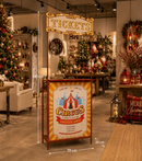 Timstor | Decorazione Biglietteria Circo in Metallo