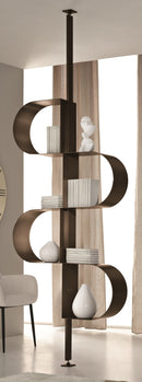 Capodarte  | Libreria verticale Tiffany in metallo