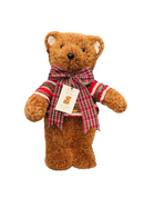 Madame Fioccò | Orso Bruno Natalizio con Fiocco - 2 Colori