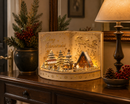 Kaemingk | Scenario Natalizio Luminoso Merry Christmas con Luci LED