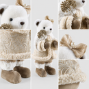 EDG Enzo De Gasperi | Decoro Natalizio Orso con Cappotto