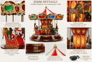 Timstor | Carillon Natalizio con Animazione e Led