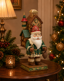 EDG Enzo De Gasperi | Decoro Babbo Natale con Casetta