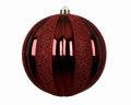 Kaemingk | Pallina Big Natale Glitterata Ø 20 cm.