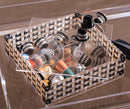 Contenitore con coperchio 4 scomparti Multiuso decorato Break Vesta