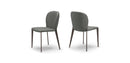 Set 2 pz. Sedia Struttura Metallo Seduta ecopelle Nancy ML Cattelan Italia
