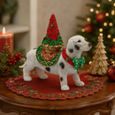 EDG Enzo De Gasperi | Decoro Natalizio Cane Dalmata con Pino