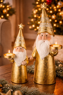 L'Oca Nera | Portacandela Babbo Natale
