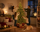 Kaemingk | Albero di Natale Grandis Fir con 2500 LED - H. 180 cm Luce Bianca Calda