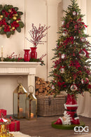 EDG Enzo De Gasperi | Set 6 pz Segnaposto palle Babbo Natale in vetro Natale