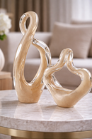 L'Oca Nera | Scultura Decorativa Resina Lucida