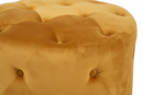 Pouf velluto capitone Didone Fade
