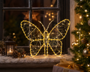 Kaemingk | Farfalla Luminosa Micro Led 155 - Luce Calda e Bianca Classica