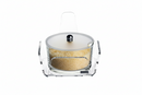 Formaggiera tonda LIKE WATER  in cristallo acrilico By Vesta
