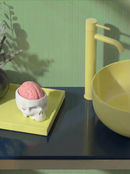 Seletti | Portasapone + Sapone Brain Wash Nero Bianco