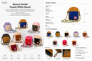 WD Lifestyle  | Borsa a Tracolla in Tessuto Effetto Bouclé