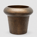 EDG Enzo De Gasperi|  Vaso con Bordo Svasato in metallo