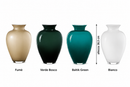 Onlylux | Vaso Aurora Opale in vetro soffiato H 38,5 cm