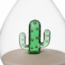 Ichendorf Milano | Clessidra in vetro con Cactus Desert Plant