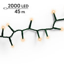 Kaemingk | Festone di Luci Twinkle 2000 Led - Luce Calda Classica per esterni