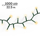 Kaemingk | Festone di Luci Twinkle 1000 Led - Luce Calda e Bianca Classica per esterni