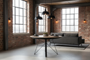 Tavolo Tondo Allungabile Ø 130/230 cm.  Dialma Brown