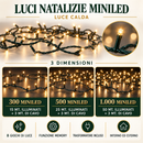 EDG Enzo De Gasperi | Luci Natalizie MiniLED con 8 Giochi di Luce – 3 Dimensioni