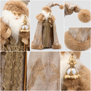 EDG Enzo De Gasperi | Decoro Babbo Natale con Mantello H 77 cm.