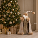 EDG Enzo De Gasperi | Decoro Babbo Natale con Mantello H 77 cm.