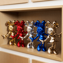 Scultura Pop Minnie Welcome cromata H 31 cm. Leblon Delienne