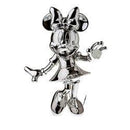 Scultura Pop Minnie Welcome cromata H 31 cm. Leblon Delienne