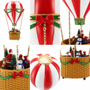 Timstor | Mongolfiera di Babbo Natale animata con Luci Led
