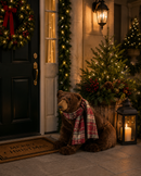 EDG Enzo De Gasperi | Decoro Orso Seduto Natalizio