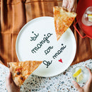 Simple Day | Piatto Pizza "Si mangia Con le Mani"