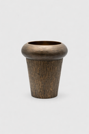 EDG Enzo De Gasperi|  Vaso con Bordo Svasato in metallo