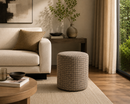 EDG Enzo De Gasperi | Pouf Tartan Cilindro