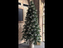 EDG Enzo De Gasperi | Albero di Natale Pino Cristallo con 1900 Led H 210 cm