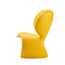 Poltrona Polietilene Don't F**K With The Mouse Giallo QEEBOO