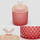 EDG Enzo De Gasperi | Contenitore Decorativo Rombi Rotondo