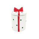 Easy Life | Barattolo Decorativo Cilindrico in Ceramica Ribbon