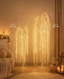 Nuvole di Stoffa | Albero Salice Glitter Champagne con Led
