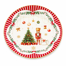 EDG Enzo De Gasperi | Servizio di Piatti 24 pz Xmas-Mix