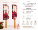 Nuvole di Stoffa | Set 2 pz. Spatola con Stampino Vintage Toys