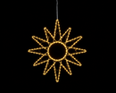 Kaemingk | Decorazione Stella Luminosa con Micro LED 238 – Effetto Flash e Luce Calda